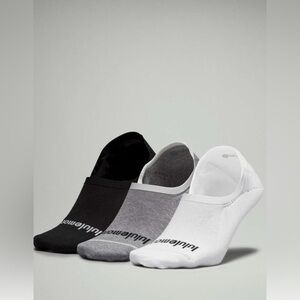NWT Lululemon Womens Daily Stride Comfort No-Show Sock*3 Pack medium
